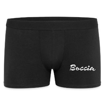 Bocciaspieler Bekleidung mit Boccia Kugeln Boccia - Männer Boxer Shorts - Schwarz - Vorne