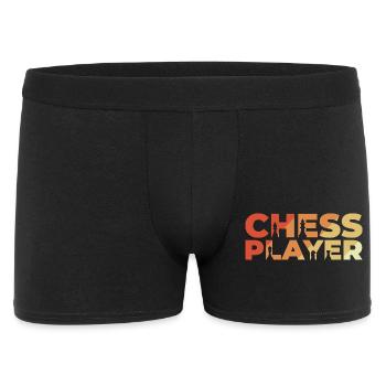 Vintage Chess Player - Men's Boxer Shorts - black - Front