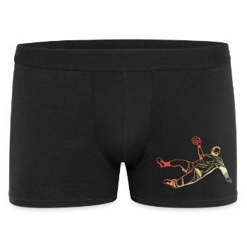 Retro Handball Player - Men's Boxer Shorts - black - Front