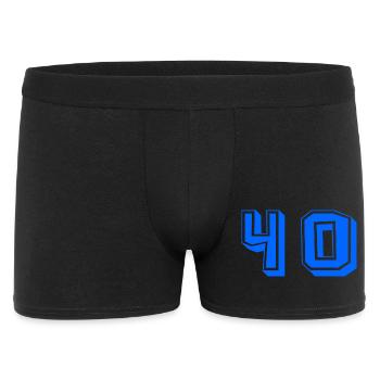 ANNIVERSARY. HAPPY BIRTHDAY. HAPPY BIRTHDAY. - Men's Boxer Shorts - black - Front
