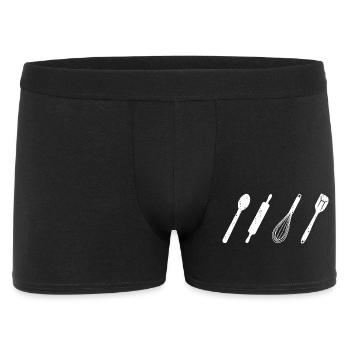 Ustensiles de cuisine - Boxer Homme - noir - Devant