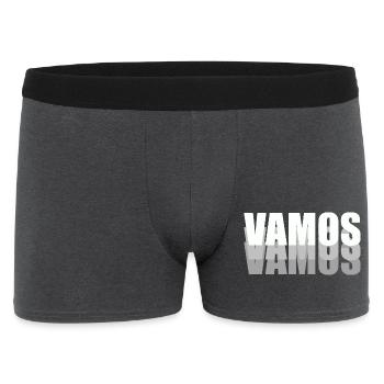 Vamos - Men's Boxer Shorts - charcoal grey - Front