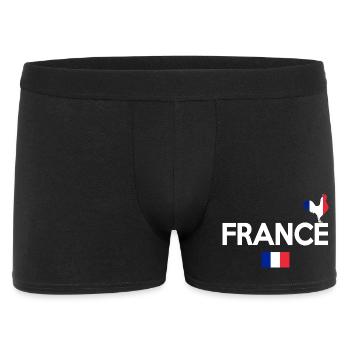 FRANCE - Men's Boxer Shorts - black - Front