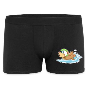 Lunettes de natation pour ours Été - Boxer Homme - noir - Devant