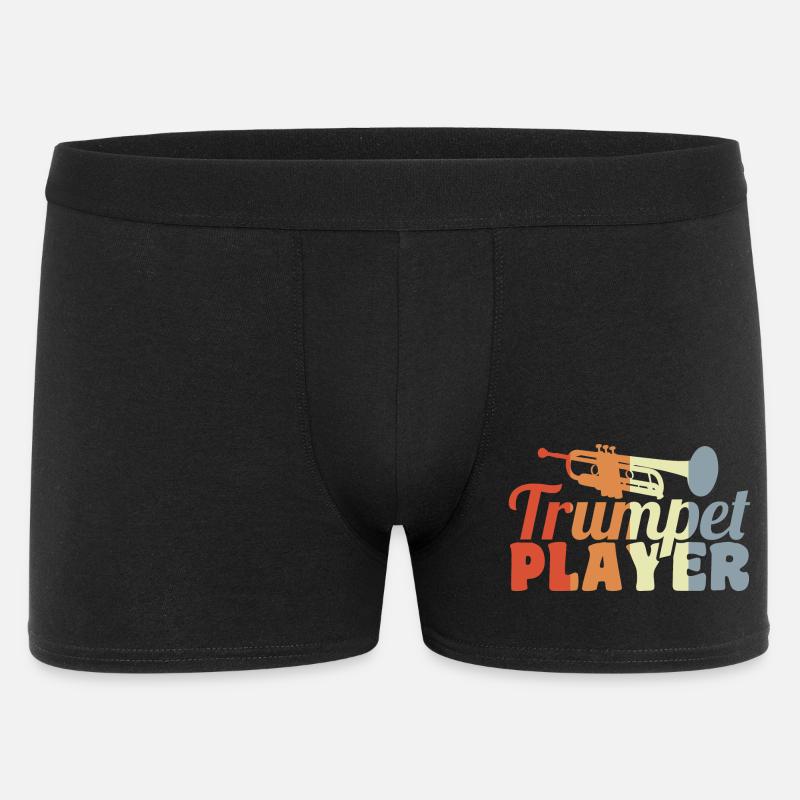 Bester Trompetenspieler - Männer Boxer Shorts - Schwarz