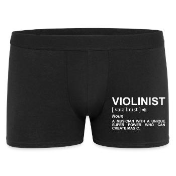 Dictionnaire du violoniste - Boxer Homme - noir - Devant