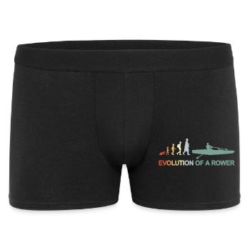Development of a rower - Men's Boxer Shorts - black - Front