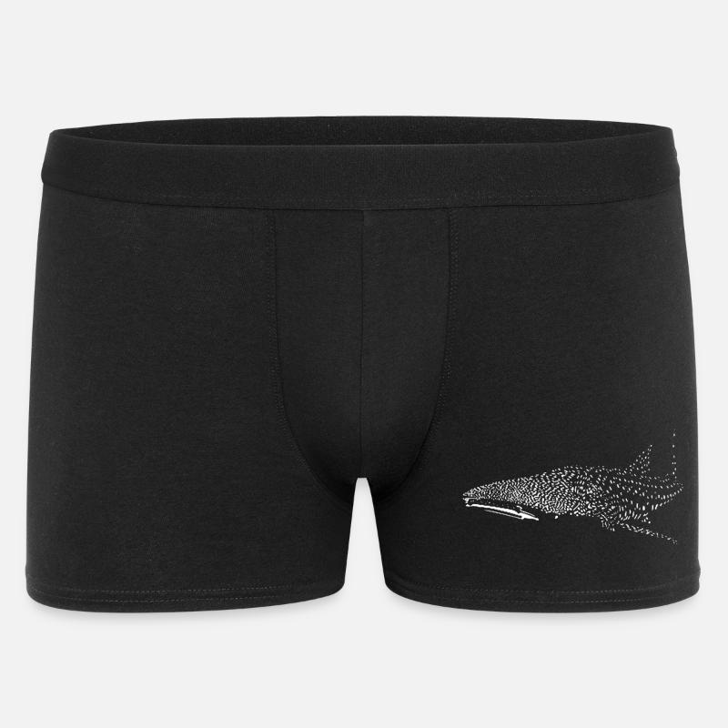 WALHAI - Männer Boxer Shorts - Schwarz