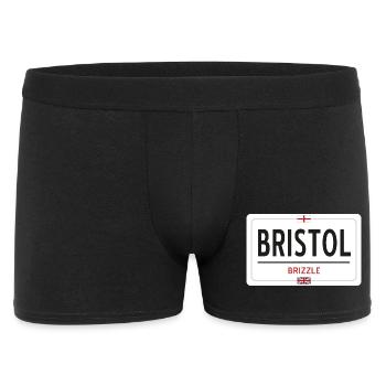 Bristol town sign - Men's Boxer Shorts - black - Front