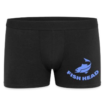 TÊTE DE POISSON - Boxer Homme - noir - Devant