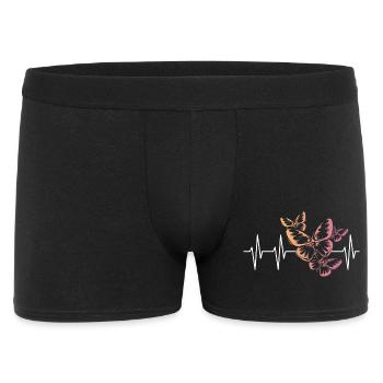 Heartbeat, Butterflies, Pulse, Nature, Colors, Nature - Men's Boxer Shorts - black - Front
