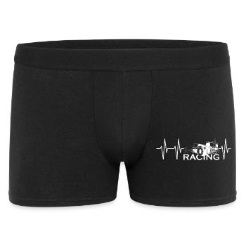 Pulse Formula Sketch Heartbeat Course de voitures de course - Boxer Homme - noir - Devant