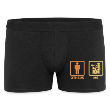 Figurine bâton de batteur - Boxer Homme - noir - Devant