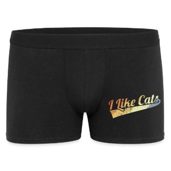 I Like Cats - Men's Boxer Shorts - black - Front