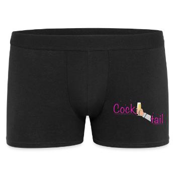 Cocktail Drink Toast Cheers - Boxer Homme - noir - Devant