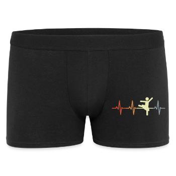 Danseur de ballet Heartbeat - Boxer Homme - noir - Devant