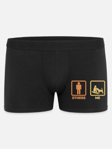 Veterinarian Stick Figures - Men's Boxer Shorts - black