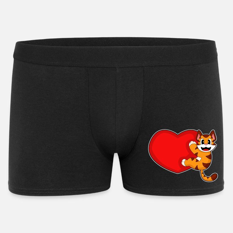 Tiger Heart - Men's Boxer Shorts - black