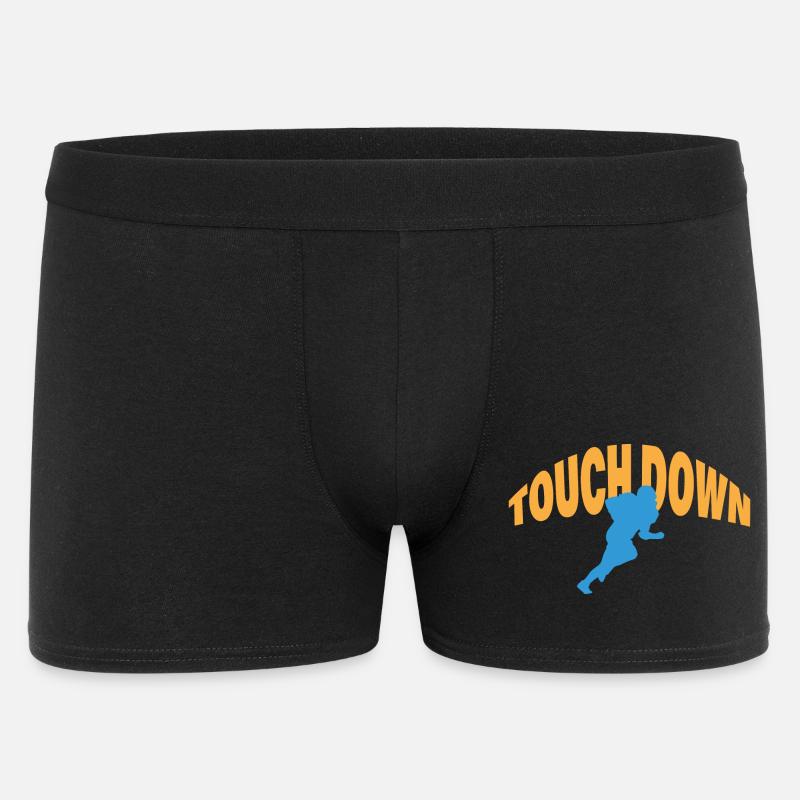 TOUCH DOWN - Men's Boxer Shorts - black
