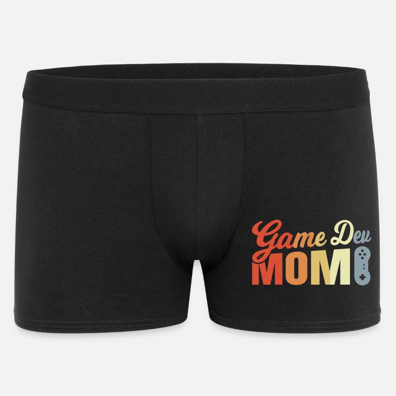 Game Developer Mom - Men's Boxer Shorts - black