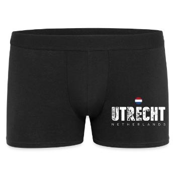 Utrecht Lettres de la ville en détresse - Boxer Homme - noir - Devant