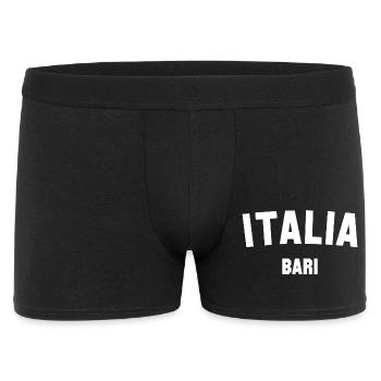 BARI Italia Italien - Männer Boxer Shorts - Schwarz - Vorne