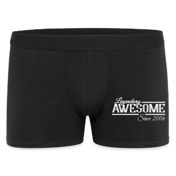 Légendaire et génial depuis 2006 - Boxer Homme - noir - Devant