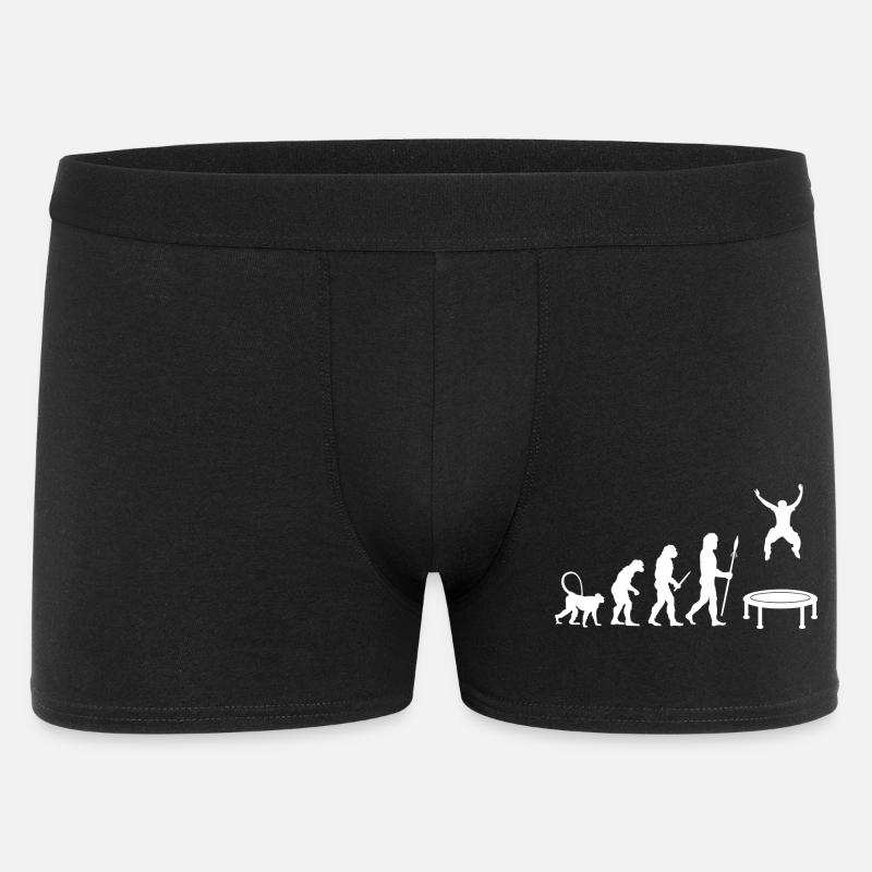 Trampolinspringer Entwicklung - Männer Boxer Shorts - Schwarz