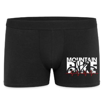 Mountain Bike Beat - Men's Boxer Shorts - black - Front