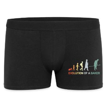 Vintage Baker Evolution - Men's Boxer Shorts - black - Front