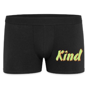 Kosename Papa 3D Style - Männer Boxer Shorts - Schwarz - Vorne