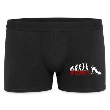 Evolution Kitesurfen - Männer Boxer Shorts - Schwarz - Vorne