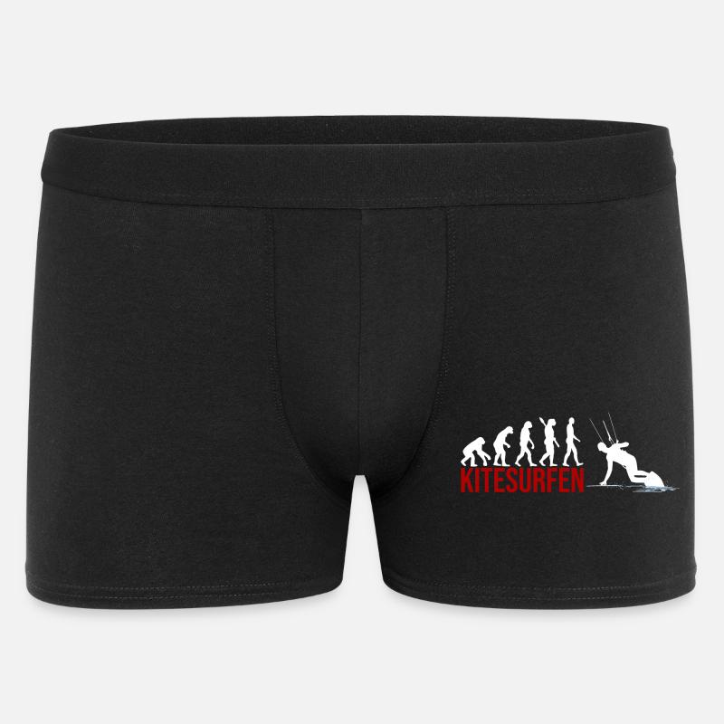 Evolution Kitesurfen - Männer Boxer Shorts - Schwarz