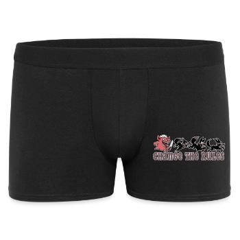 Pig changes the rules! - Men's Boxer Shorts - black - Front