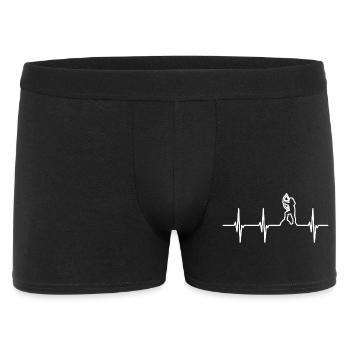 Archer Heartline - Men's Boxer Shorts - black - Front