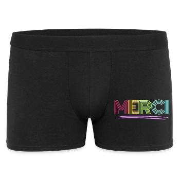 MERCI - A thank you - Men's Boxer Shorts - black - Front