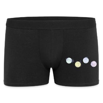 Accessoires de sport de fitness - couleur - Boxer Homme - noir - Devant