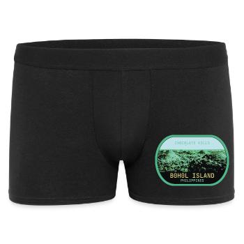 The Chocolate Hills in Bohol, Philippines - Men's Boxer Shorts - black - Front