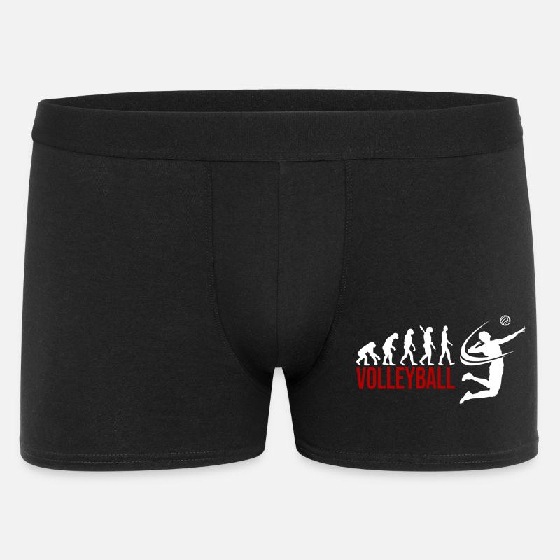 Evolution Volleyball - Männer Boxer Shorts - Schwarz