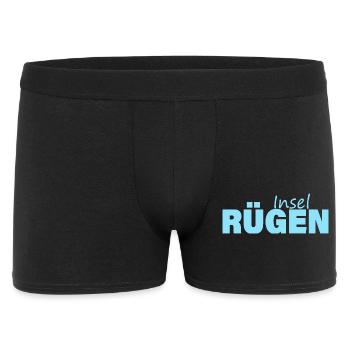 Île de Rügen - Boxer Homme - noir - Devant