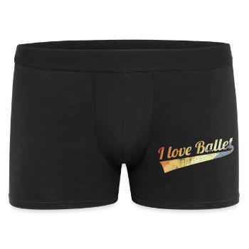 J’adore le ballet dans un look vintage - Boxer Homme - noir - Devant