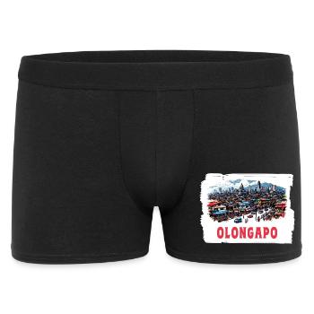 Olongapo ville Philippines vacances skyline - Boxer Homme - noir - Devant