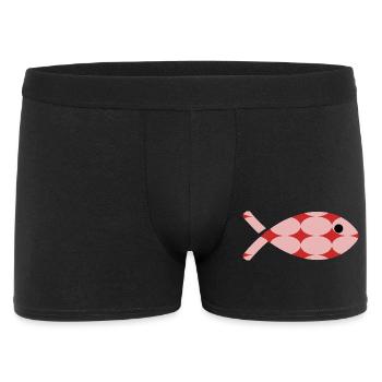 POISSON. MEMOIRE. SARDINE. POISSON D'AVRIL. MER - Boxer Homme - noir - Devant