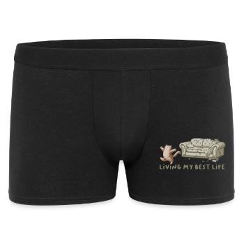Cat Claws Sofa Life Her Best Life - Men's Boxer Shorts - black - Front