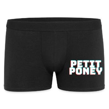Petit poney - Boxer Homme - noir - Devant