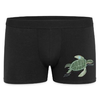 Tortue du cœur : Rivière de la Tranquillité - Boxer Homme - noir - Devant