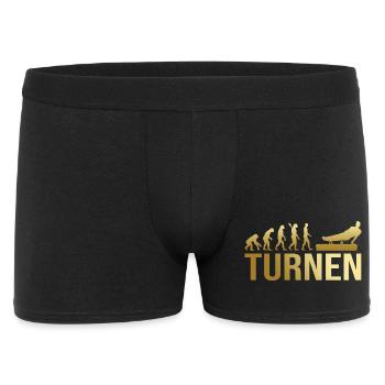 Evolution Turnen - Männer Boxer Shorts - Schwarz - Vorne