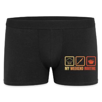 Weekend Cooking - Men's Boxer Shorts - black - Front