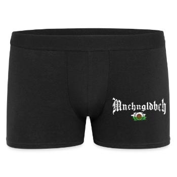 Mönchengladbach Fußball - Männer Boxer Shorts - Schwarz - Vorne