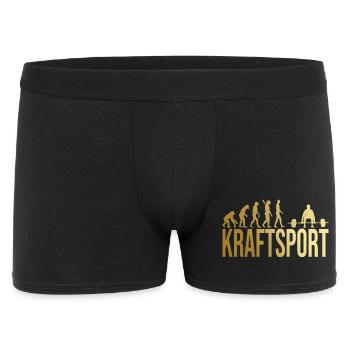 Evolution Kraftsport - Männer Boxer Shorts - Schwarz - Vorne